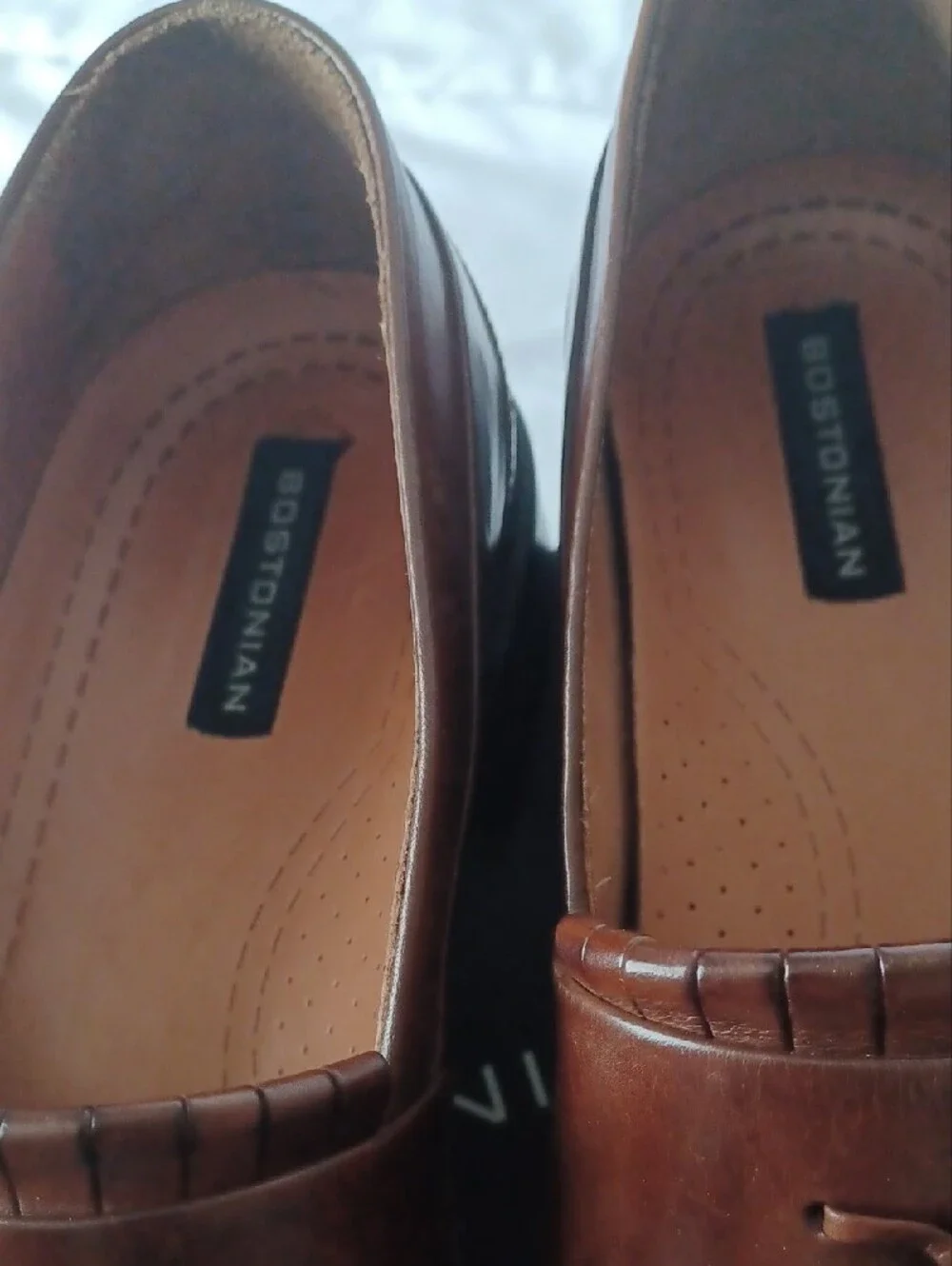 Bostonian brown leather